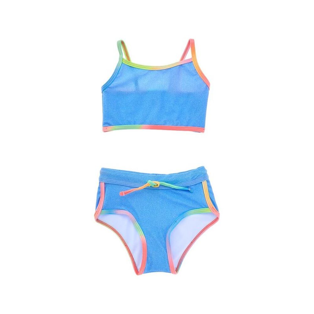 Appaman Girls  2Pc Stella Swim Set, Blue